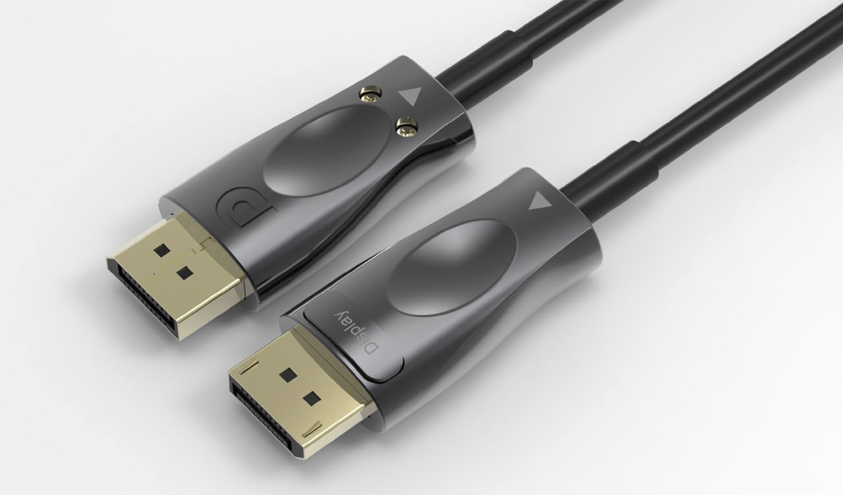 DisplayPort 1.4 AOC 光纤线 黑色款