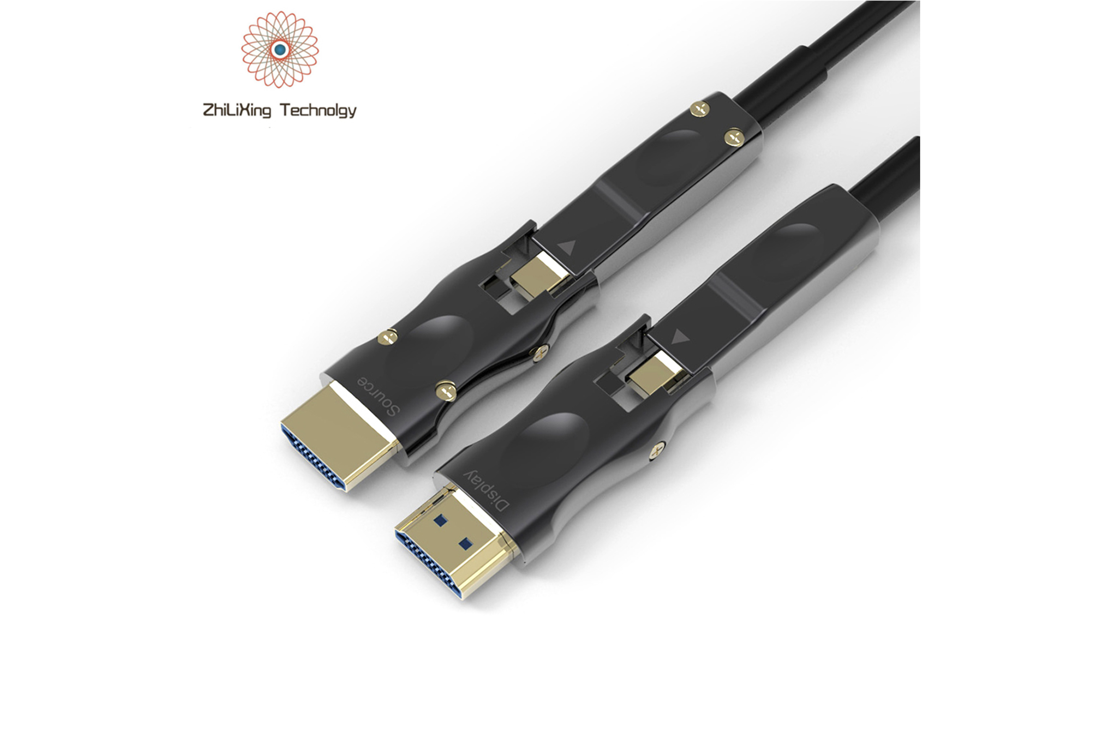 HDMI 2.0 Type A to D Detachable Active Optical Cable-19306